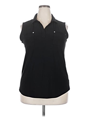 Jones New York Signature Sleeveless Blouse (view 1)