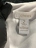 Chico's Color Block Black Casual Dress Size L - photo 7