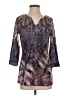 Chico's Purple 3/4 Sleeve Blouse Size S - photo 1