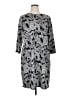 George Paisley Gray Casual Dress Size 16 - 18 - photo 1