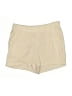 Rachel Zoe Solid Tan Khaki Shorts Size L - photo 1