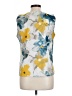 Unbranded 100% Polyester Yellow Sleeveless Blouse Size L - photo 2