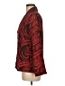 Koret 100% Polyester Paisley Red Long Sleeve Blouse Size 8 - photo 5