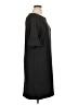 Talbots Solid Black Casual Dress Size XL - photo 4