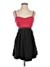 Silence and Noise Color Block Red Black Cocktail Dress Size XS - photo 1