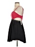 Silence and Noise Color Block Red Black Cocktail Dress Size XS - photo 5