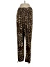 Attitudes by Renee Animal Print Gold Casual Pants Size XL - photo 1