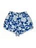 La Roque 100% Cotton Floral Blue Athletic Shorts Size XS - photo 2