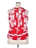 Jennifer Lopez Red Sleeveless Blouse Size XXL - photo 2