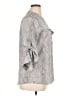 Calvin Klein 100% Polyester Paisley Gray 3/4 Sleeve Blouse Size XL (estimated) - photo 4
