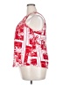 Jennifer Lopez Red Sleeveless Blouse Size XXL - photo 5
