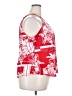 Jennifer Lopez Red Sleeveless Blouse Size XXL - photo 4