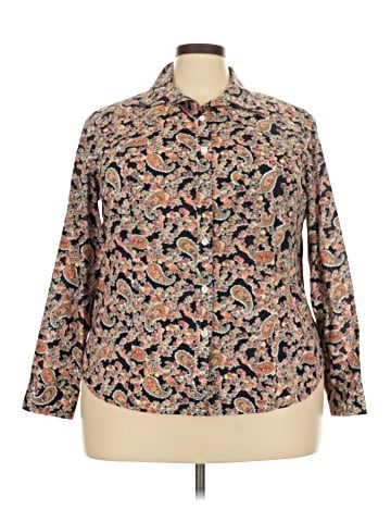 Jones New York Sport Long Sleeve Button-Down Shirt (view 1)