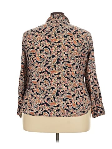 Jones New York Sport Long Sleeve Button-Down Shirt (view 2)