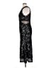Sachin + Babi Stars Black Cocktail Dress Size 14 - photo 5