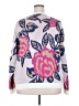 Shein Curve 100% Acrylic Floral Pink Pullover Sweater Size 2X - photo 2