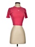 Nike Pink Short Sleeve Turtleneck Size XS - photo 1