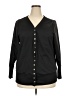 Unbranded 100% Polyester Black Cardigan Size 2XL - photo 1