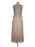 Alex Evenings 100% Polyester Tan Cocktail Dress Size 14 - photo 2