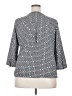 Croft & Barrow Gray 3/4 Sleeve Blouse Size XXL - photo 2