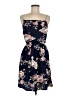 Unbranded Floral Blue Casual Dress Size M - photo 1