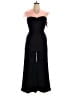 Retro Stage 100% Polyester Color Block Black Jumpsuit Size XL - photo 1