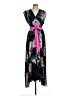 Eliza J 100% Polyester Floral Black Cocktail Dress Size 8 - photo 1