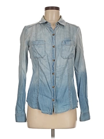LC Lauren Conrad Long Sleeve Button-Down Shirt (view 1)