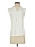 Tommy Hilfiger Ivory Sleeveless Blouse Size XS - photo 1