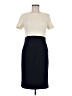 Escada Color Block Ivory Casual Dress Size EU 38 / US 8 - photo 1