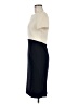 Escada Color Block Ivory Casual Dress Size EU 38 / US 8 - photo 5