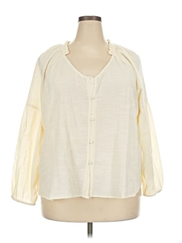 ABLE 3/4 Sleeve Blouse (view 1)