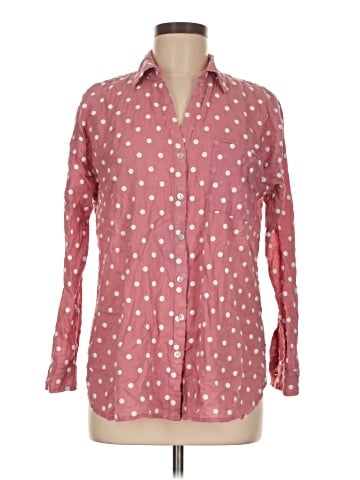 J.Jill Long Sleeve Button Down Shirt - front