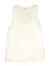 Ann Taylor 100% Rayon Ivory White Sleeveless Top Size L - photo 2