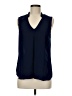 Daniel Rainn 100% Polyester Blue Sleeveless Blouse Size M (estimated) - photo 1
