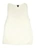 Ann Taylor 100% Rayon Ivory White Sleeveless Top Size L - photo 1