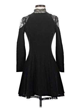 black work dress plus size Plus size Black wrap dress