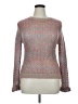 JJ Basics Tweed Pink Pullover Sweater Size L - photo 1