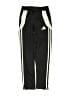 Adidas 100% Polyester Black Track Pants Size 9 - 10 - photo 1