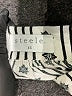 steele. 100% Rayon Stripes Silver Casual Pants Size XS - photo 8