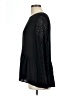 Ann Taylor LOFT 100% Polyester Black Long Sleeve Blouse Size L - photo 5