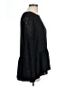 Ann Taylor LOFT 100% Polyester Black Long Sleeve Blouse Size L - photo 4