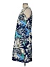 J. McLaughlin Print Blue Cocktail Dress Size 12 - photo 5