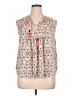 Xhilaration 100% Polyester Ivory Sleeveless Blouse Size XL - photo 1