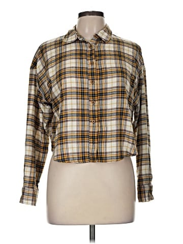 Forever 21 Long Sleeve Button-Down Shirt (view 1)