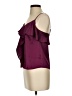 Shyanne 100% Polyester Burgundy Sleeveless Blouse Size XS - photo 5