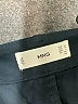 MNG Solid Black Shorts Size 9 - photo 3