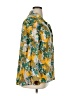 Jessica Simpson 100% Polyester Floral Yellow 3/4 Sleeve Blouse Size 1X - photo 4