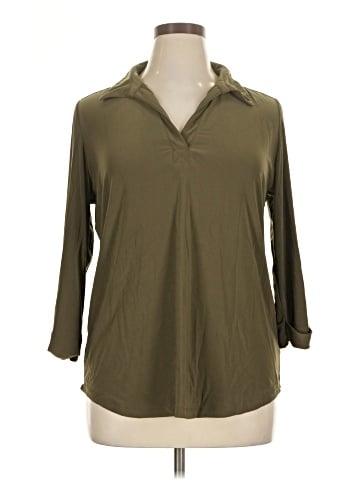 Jones New York Signature 3/4 Sleeve Blouse (view 1)