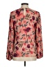 On Twelfth 100% Polyester Pink Long Sleeve Blouse Size M - photo 2